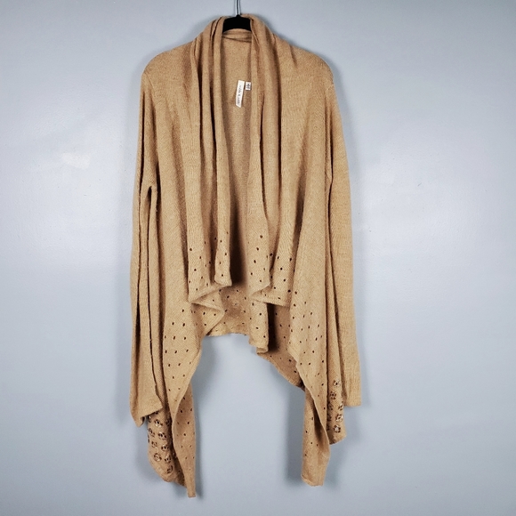 Robbi & Nikki alpaca blend waterfall sweater Sz M - Picture 1 of 6
